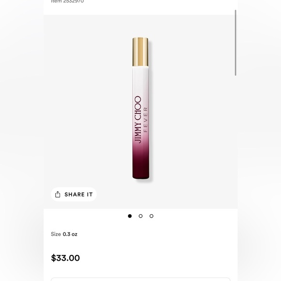 Sat of 2 Jimmy Choo travel sprays - Picture 7 of 7